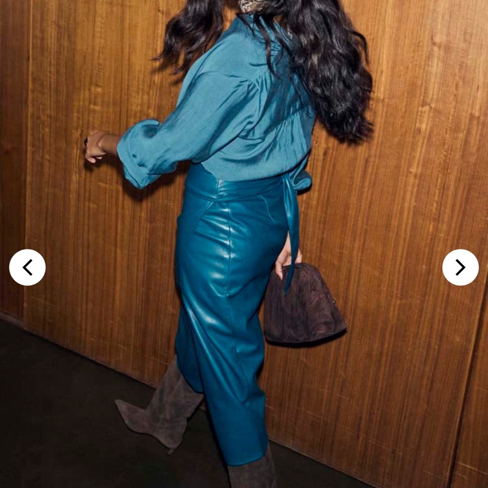 Never Fully Dressed Teal Skirt